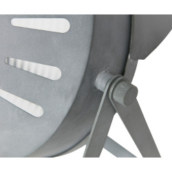 Lampe design industriel gris béton LESTER