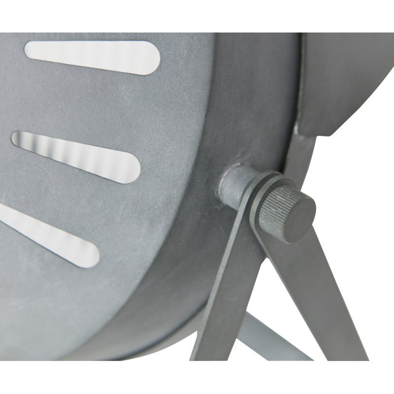 Lampe design industriel gris béton LESTER