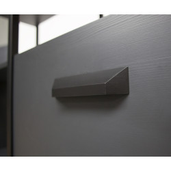 Bibliothèque design bois métal LEGACY