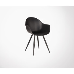 Chaise de salle a manger design pieds metal POZETTE - Label 51