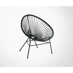 Fauteuil acapulco corde tressée YOUM