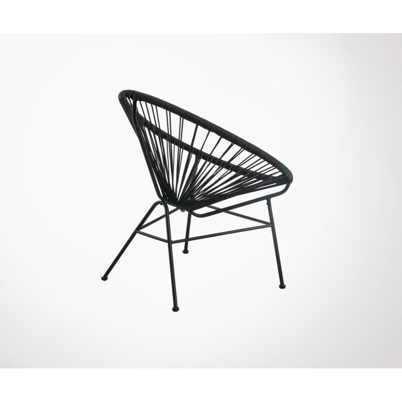 Fauteuil acapulco corde tressée YOUM