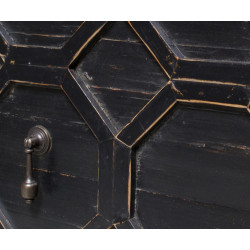 Armoire bois 143cm style ethnique DALI - BePureHome