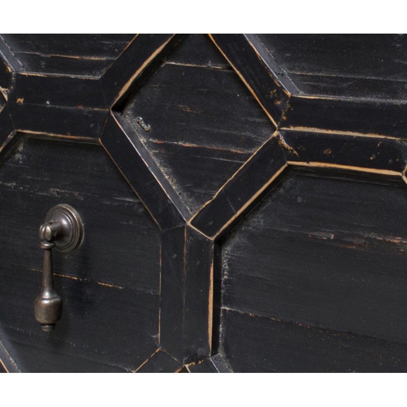 Armoire bois 143cm style ethnique DALI - BePureHome