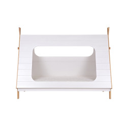 Lit cabane pour enfant bois massif 90x200cm YOLANDA - Woood DHK - 3