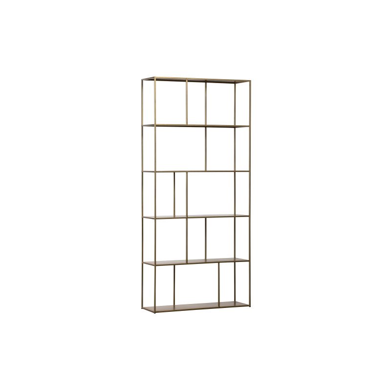 Etagère design style art déco en laiton vieilli, marque Be Pure Home