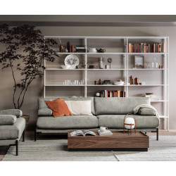 Table basse rectangulaire style moderne bois massif, marque Vtwonen