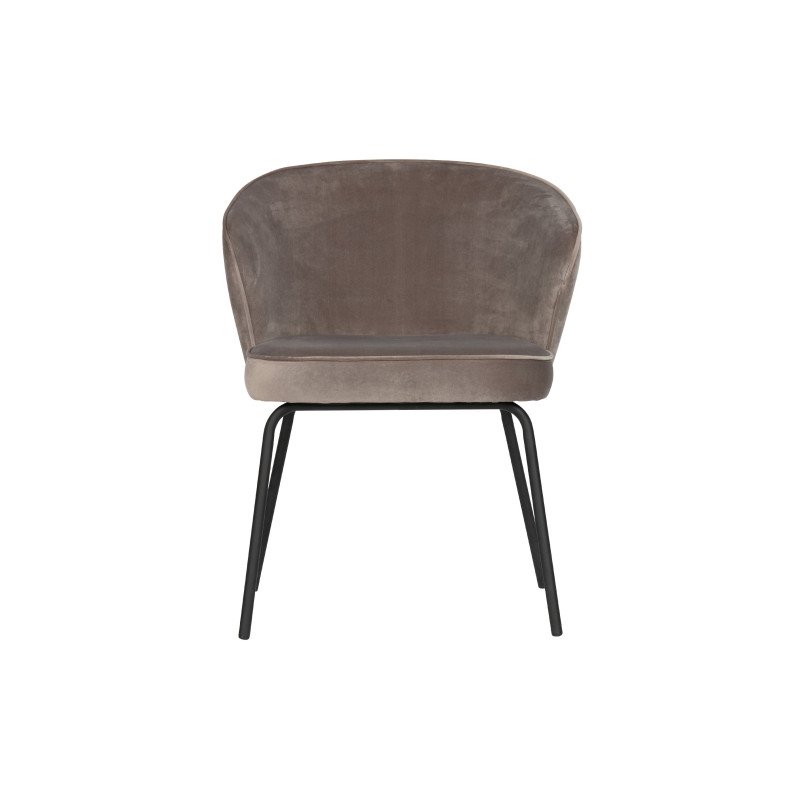 Chaises modernes en velours HASH
