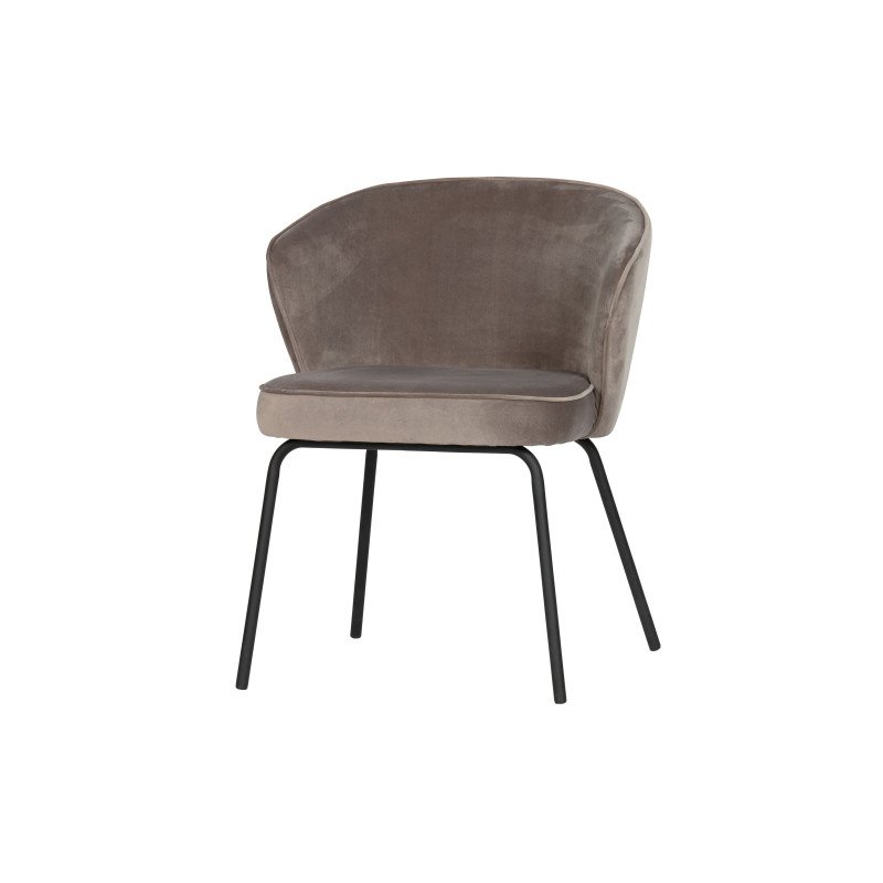 Chaises modernes en velours HASH
