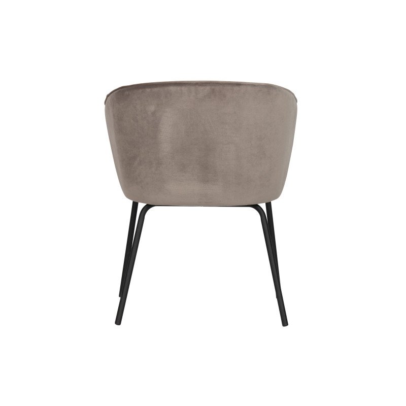 Chaises modernes en velours HASH