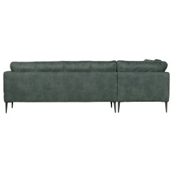 Canapé angle gauche style moderne aspect daim BRINA, Vtwonen