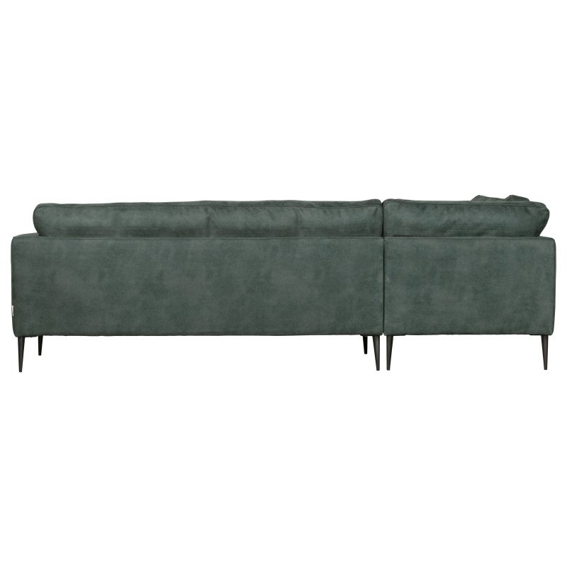 Canapé angle gauche style moderne aspect daim BRINA, Vtwonen