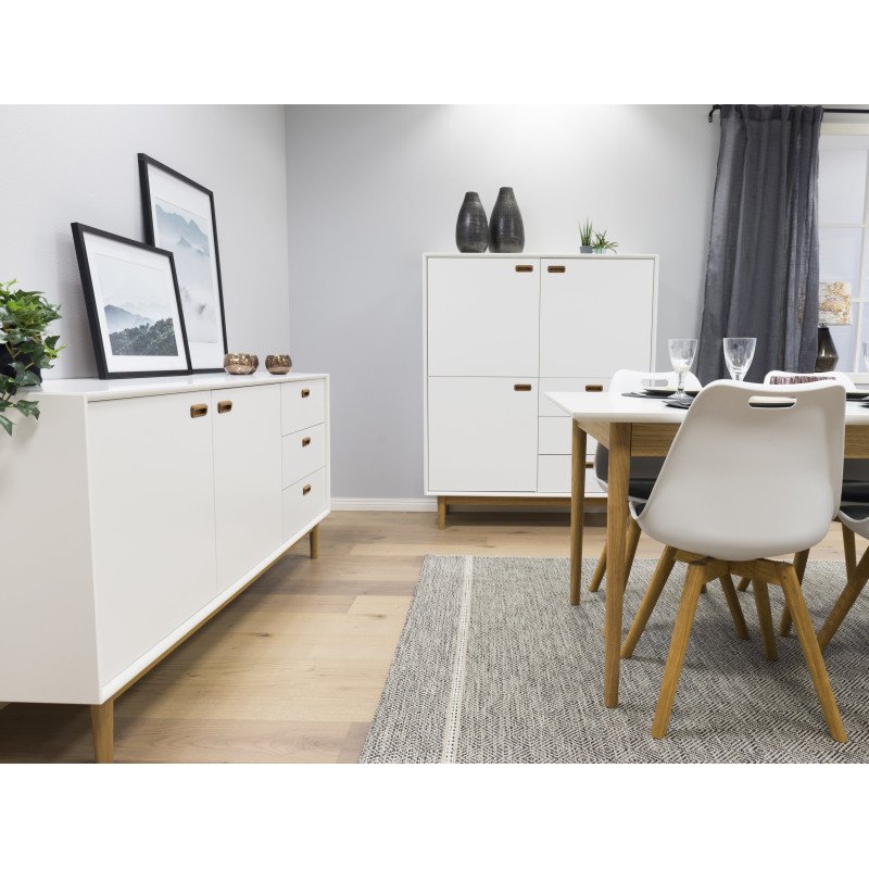 Buffet haut scandinave 3 portes-VIA