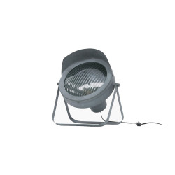 Lampe design industriel gris béton LESTER