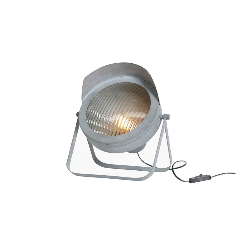 Lampe design industriel gris béton LESTER