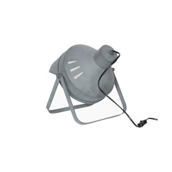 Lampe design industriel gris béton LESTER