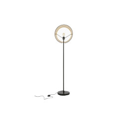 Lampadaire métal noir style antique HOTAL