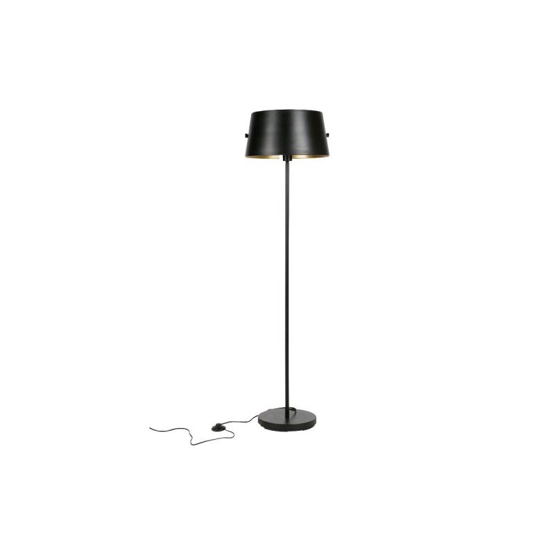 Lampadaire métal noir style antique HOTAL