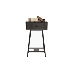Table d'appoint vintage bois vieilli SKYBOX - BePureHome