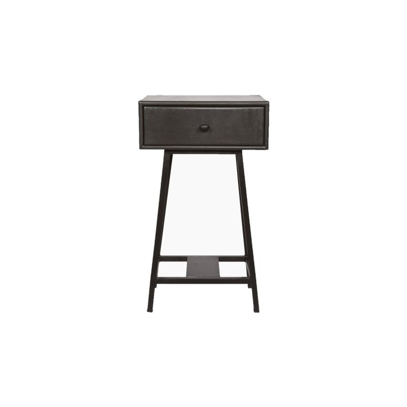 Table d'appoint vintage bois vieilli SKYBOX - BePureHome