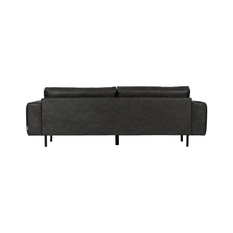 Canapé aspect cuir 3 places REBOUND - Woood