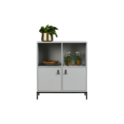 Petite bibliothèque avec placard 81cm LOWA