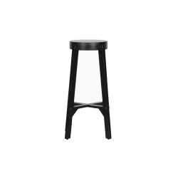 Tabouret bar 79cm bois INKA - Woood