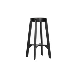 Tabouret bar 79cm bois INKA - Woood