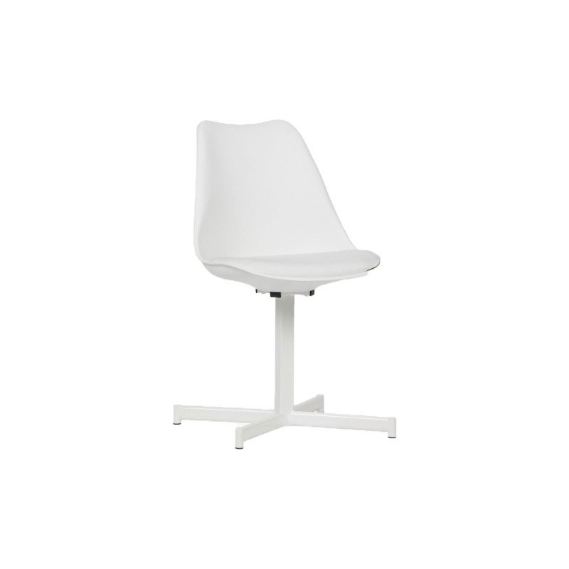 Lot 2 chaises design pied tulip FLOW