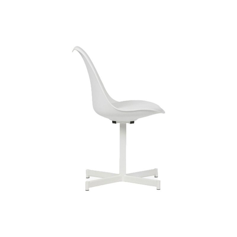 Lot 2 chaises design pied tulip FLOW