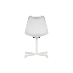 Lot 2 chaises design pied tulip FLOW