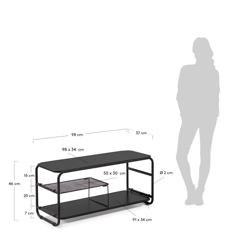 Tabouret bas industriel RINGO