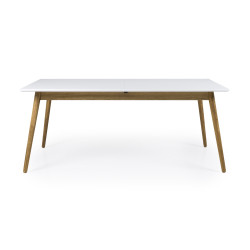 Table à manger rectangle scandinave-ZENIO-TR