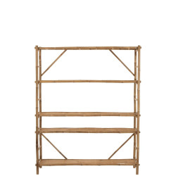 Etagère 5 étages en bambou BEN - J-line
