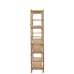 Etagère 5 étages en bambou BEN - J-line