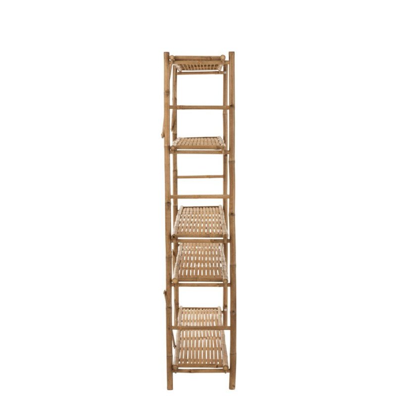 Etagère 5 étages en bambou BEN - J-line