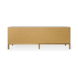 Buffet bas 3 portes scandinave-PAPILO
