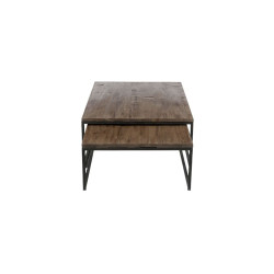 Lot de 2 grandes tables gigognes ROBERT - J-line