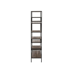 Etagère contemporaine métal et bois NICOLAS - J-line