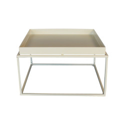 Table basse minimaliste en métal SYLVIE
