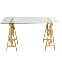 Bureau verre industriel-GRAZI