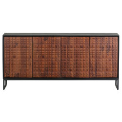 Buffet bas contemporain en bois RUBEN