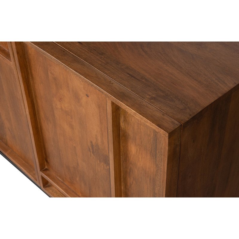 Petit buffet design en bois de manguier ROI