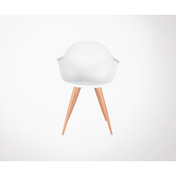 Chaise de salle a manger scandinave pieds bois SIX - Label 51