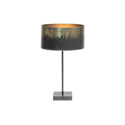 Lot de 2 lampes de chevet design en acier KRISTINA