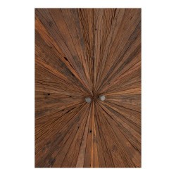 Grand buffet design en bois et métal NIKINE