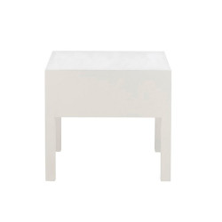 Table de chevet bohème en bois avec tiroir BOUCOTTE
