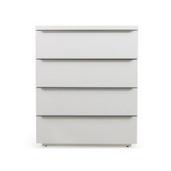 Commode haute 4 tiroirs en bois MILLIMY