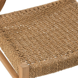 Chaise en bois clair style nordique LOJIME