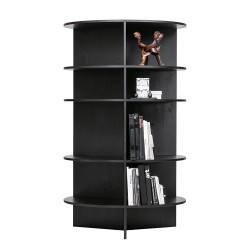 Bibliothèque colonne arrondie MAXELL - Woood